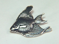 1'' angelfish charm