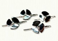 Propellor Tuxedo studs